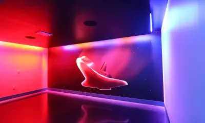 Das Spaceshuttle startet so wie ich mit meiner AstroJS Webseite