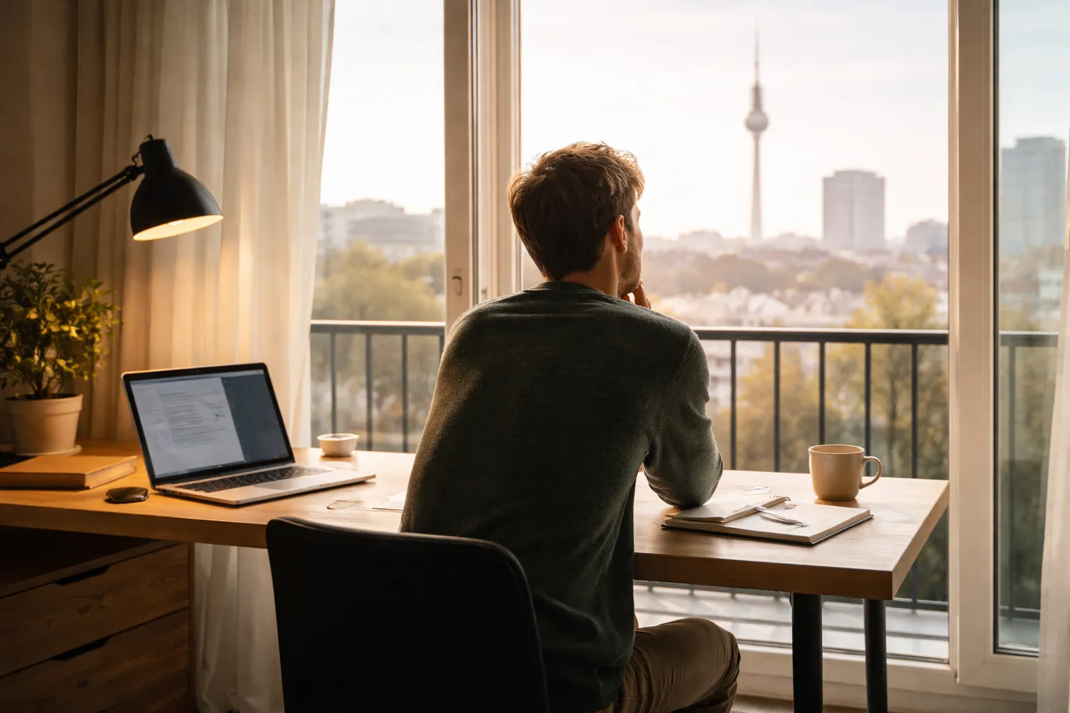 Freelancer am Scheideweg – Sinnbild für Selbstfindung und Neuanfang in der Selbstständigkeit