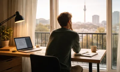 Freelancer am Scheideweg – Sinnbild für Selbstfindung und Neuanfang in der Selbstständigkeit