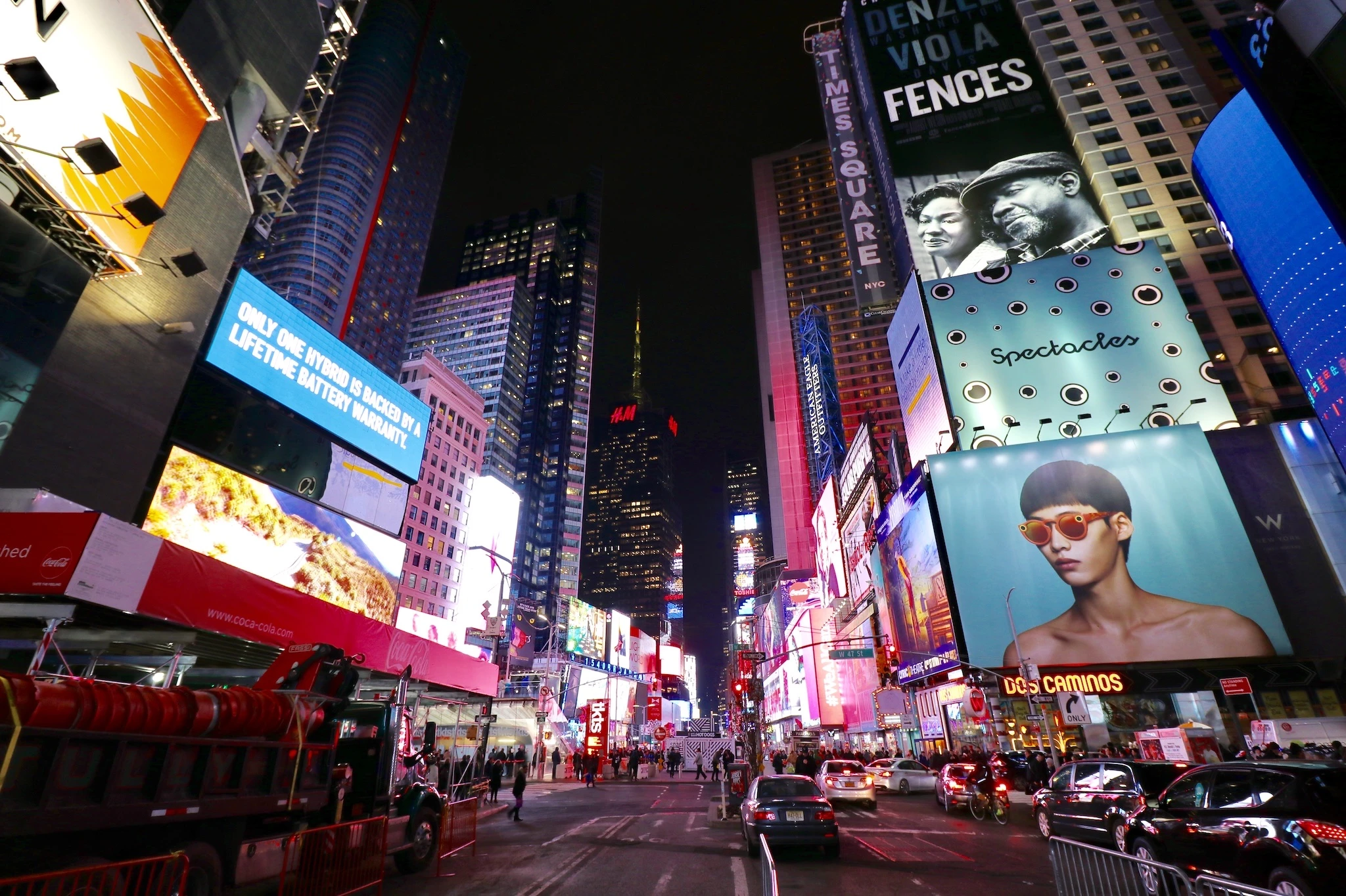 Der Times Square in Manhattan New York