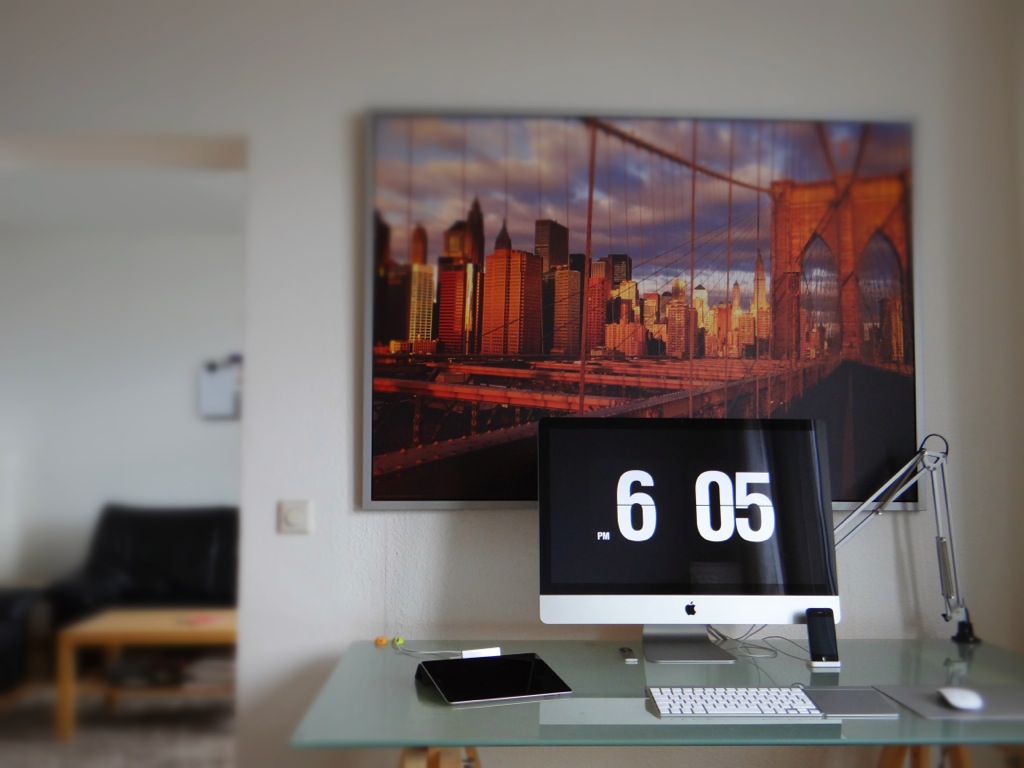 Clock Screensaver für Mac